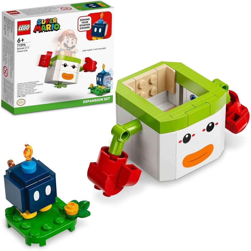 LEGO Super Mario 71396 Bowser Jr’s Clown Car Expansion Set NIB Sealed
